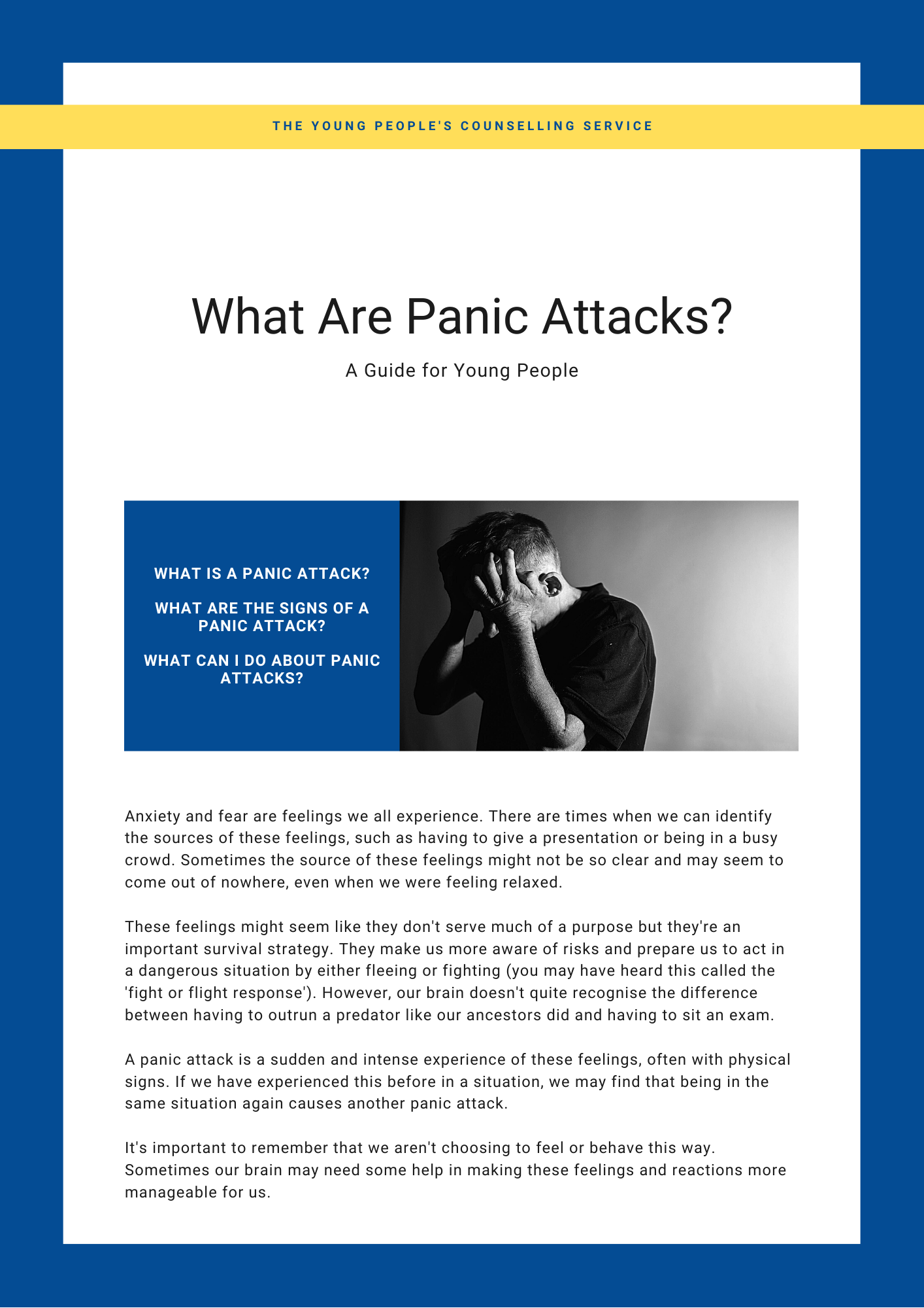What Are Panic Attacks?